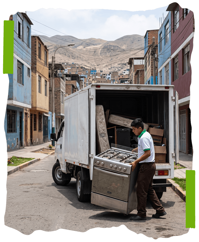 Recojo de reciclaje a domicilio